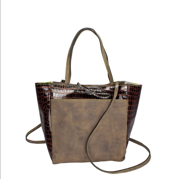 vintium Handbags - Brand New 🎬Leather colorful satchel